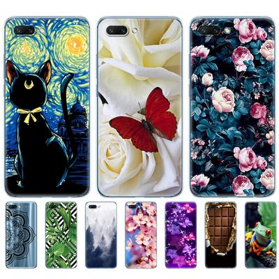 Мягкий силиконовый чехол из ТПУ для huawei Honor 10, задняя крышка, чехол для телефона Honor10, чехол Etui, полная защитная картина на 360°