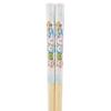 Skater Bamboo Chopsticks, 16.5cm, Made in Japan, Sumikkogurashi, Polar Bear Hometown, Girl's Design, ANT2-A
