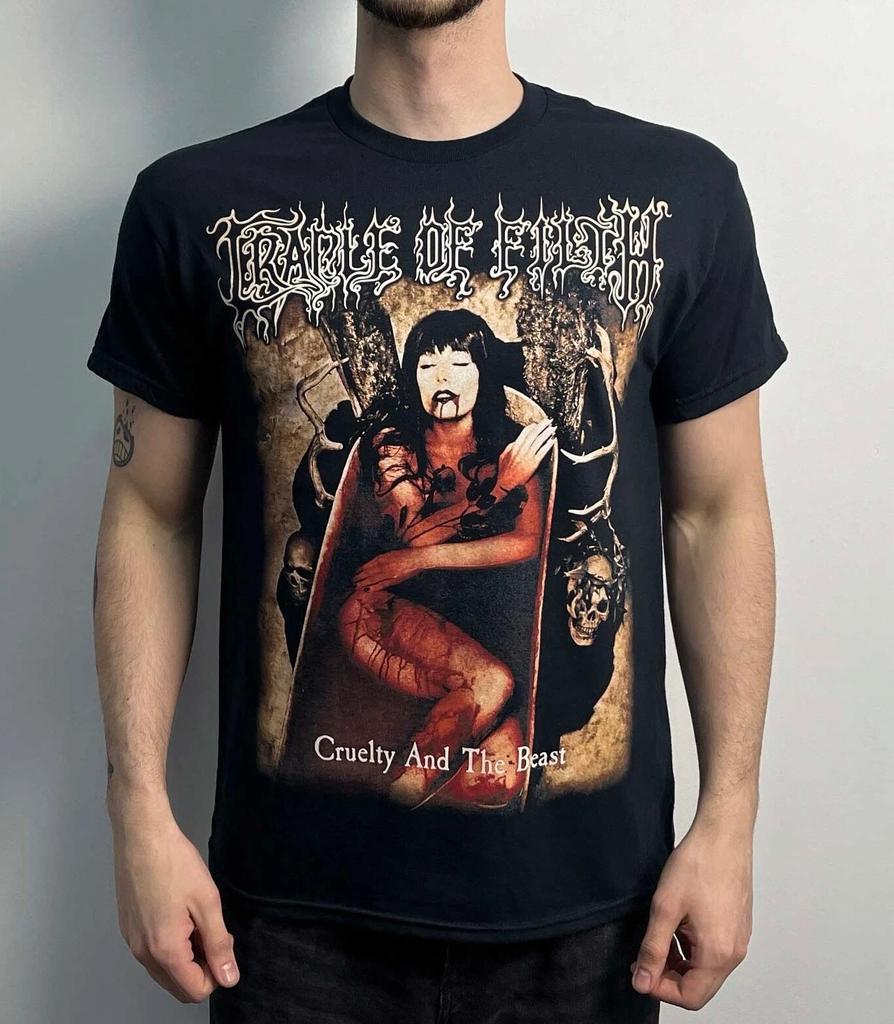 Cradle Of Filth - Жестокость И Зверь (Gildan) Футболка Черный хаос