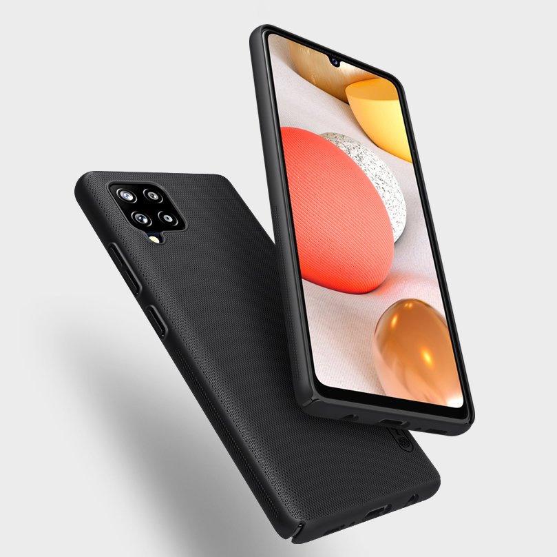 Nillkin Super Frosted Protective Case for Samsung Galaxy A42 5G - Black
