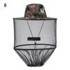 Net Mesh Insect Bee Protection Outdoor Sunscreen Mosquito Hat Repellent Protection Fishing Cap