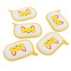 5pcs Baby Bath Brush Soft Sponge Cartoon Pattern Multipurpose Kids Bath Cotton Brush for Babies