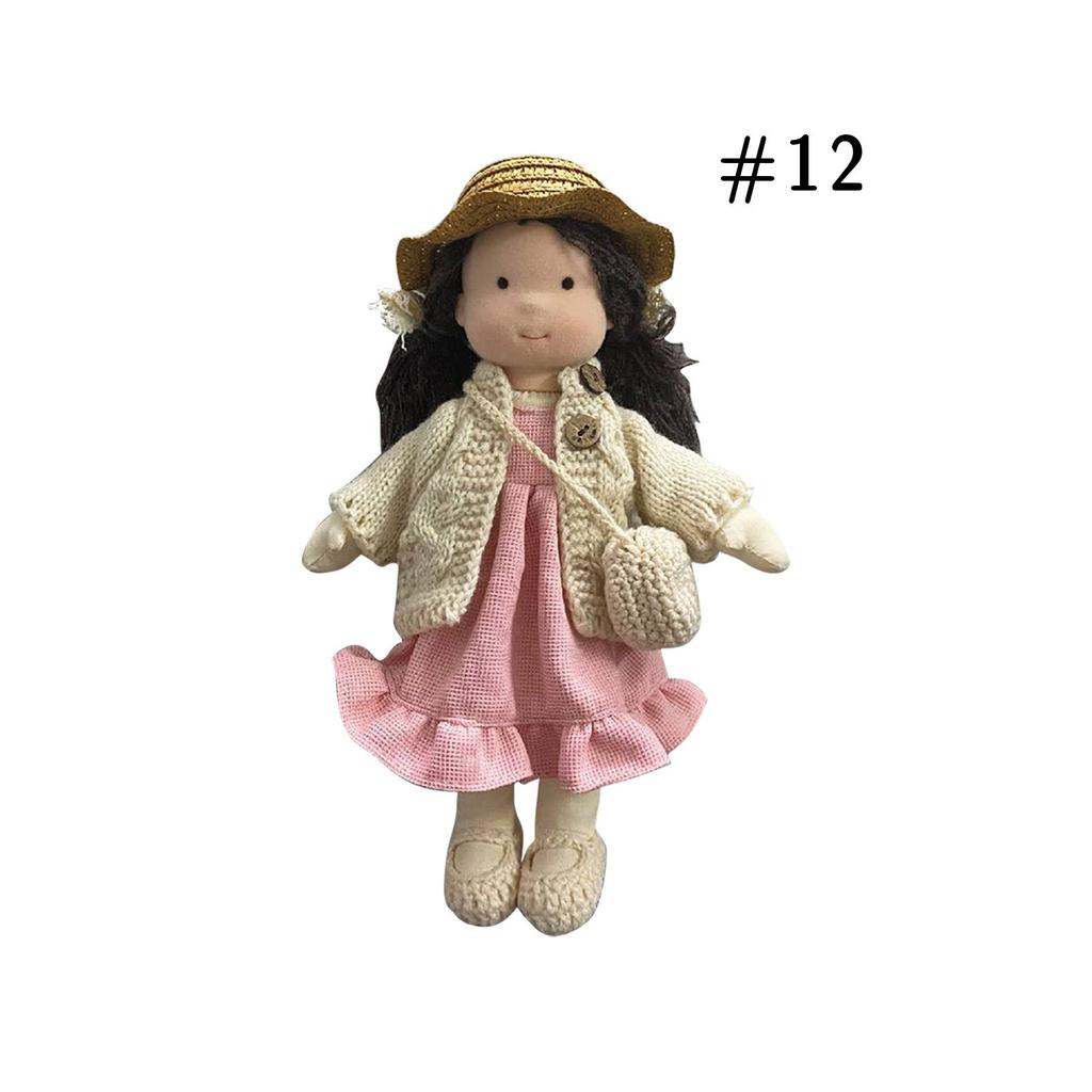 Мягкая игрушка кукла, тряпичная кукла для малышей, подходит для девочек, подарок на день рождения, рождественский подарок на плюшевую игрушку