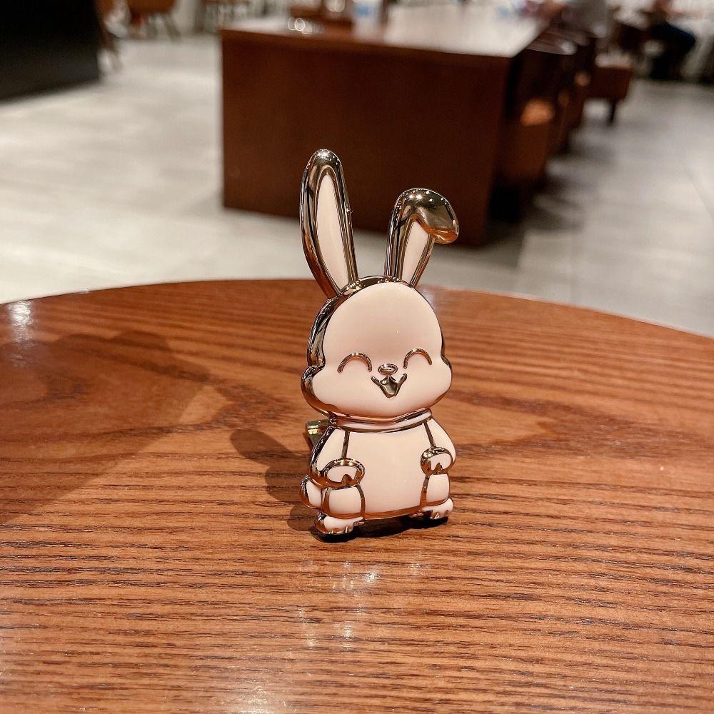 ABS Bunny Finger Ring Holder Mobile Phone Holder Phone Back Sticker Pad