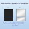 Car Electrostatic Adsorption Sunroof Sunshade For Mercedes-Benz EQE SUV V295 2023-2026 Heat Insulation Internal Accessory