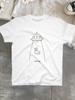 Large Size Rabbit And UFO Patterned T-Shirt | Breathable And Casual Summer Fashion, Suitable for Both Men And Women, Soft And Comfortable Style, Round