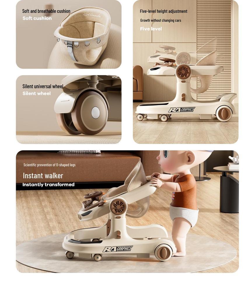 Select Walker Foldable Infant Stroller: Anti O-Legs & Multifunctional Three-in-One