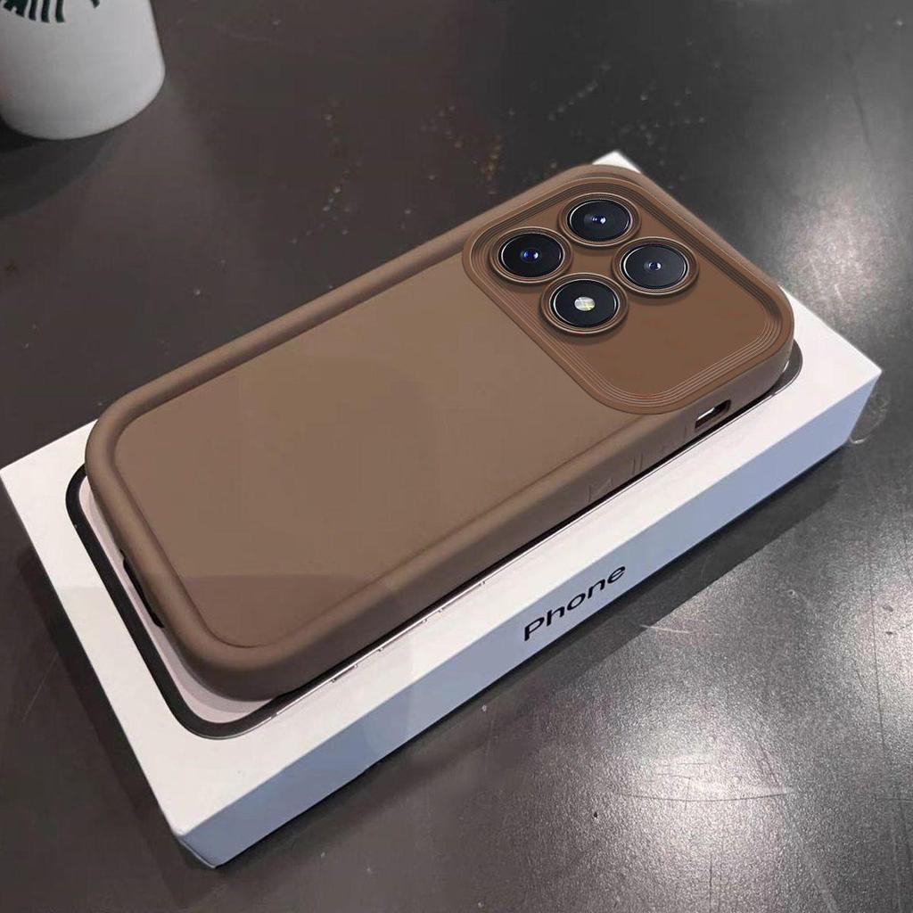 Тонкий чехол для телефона Xiaomi POCO F8 Pro, F6 Pro, матовый мягкий защитный чехол из ТПУ