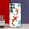 Чехол-футляр с изображением рыбы Кои Инь-Ян для Samsung Galaxy S25 Ultra S9 S10 S20 S21 FE S22 S23 Plus S24 Ultra