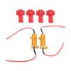 2pcs 50W LED Decoder 8  Load Resistor Canbus Error Free Canceller for Headlight Foglight DRL