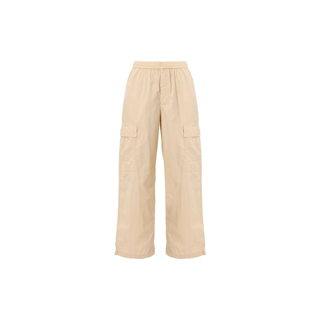 Uniqlo Однотонные рабочие брюки средней длины прямого кроя для женщин, низ 456106-30