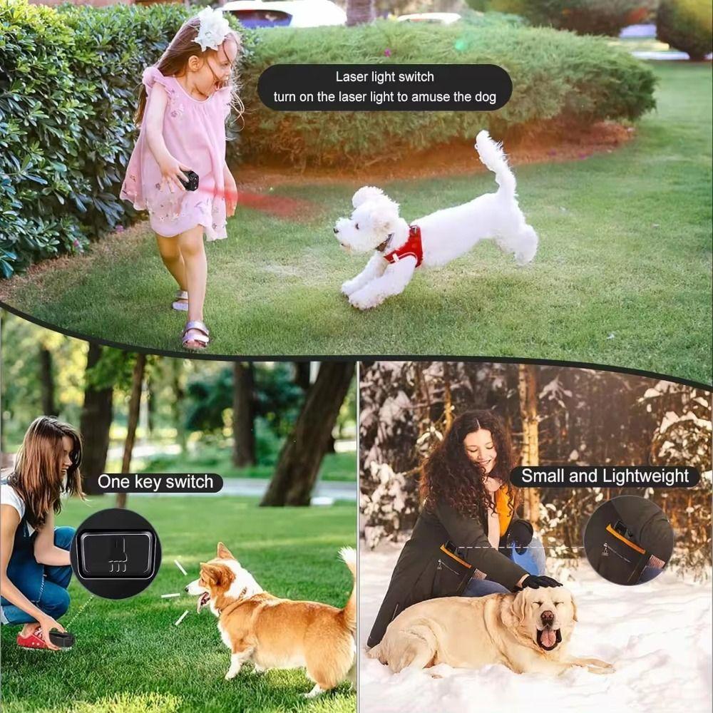 Portable Ultrasonic Dog Repeller Handheld Dog Chaser Safe Dog Training Device Pet Training