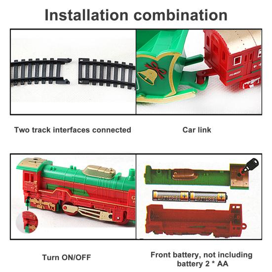 Электропоезд, хорошая детализация, световые звуки, движущаяся игрушка, красочные развлечения, детские рождественские игрушки, подарки на Новый год