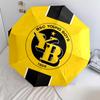 Узор BSC Young Boys, автоматический складной зонт, портативная и складная конструкция, 8 спиц, рождественский или праздничный подарок.