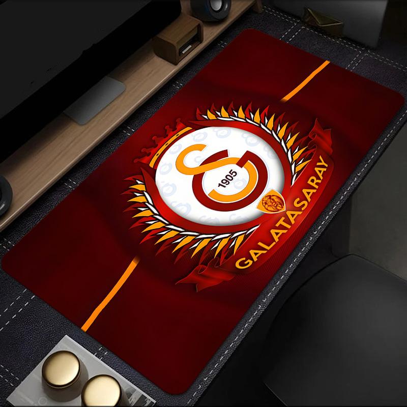 Galatasaray Football Club Mouse Pad, Rubber Base, Mouse Pad for Gamers and Office Use, Gaming Desk , Easy To Clean Mat Christmas fan gifts