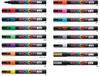 Mitsubishi Pencil Posca Fine Round 10 Pens Water-Based Pen, Point, Tip, PC3M.21, Brown,