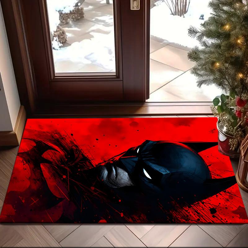 1PC Breaks Through Bat Rug Game Carpet, Floor Mat for Bedroom Living Room Entryway Rug, Home Decor Idea Gift for Christmas birthday