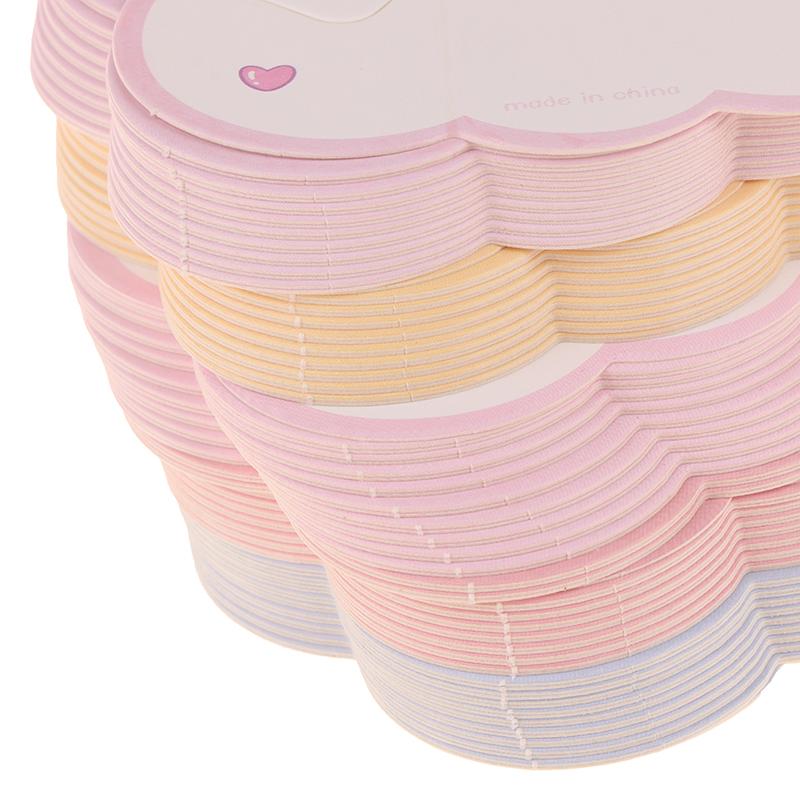 100Pcs Cute Headband Hair Clips Jewelry Display Card Blank Kraft Paper Card Hairclip Price Tag Hairpin Packaging Cardboard Holde