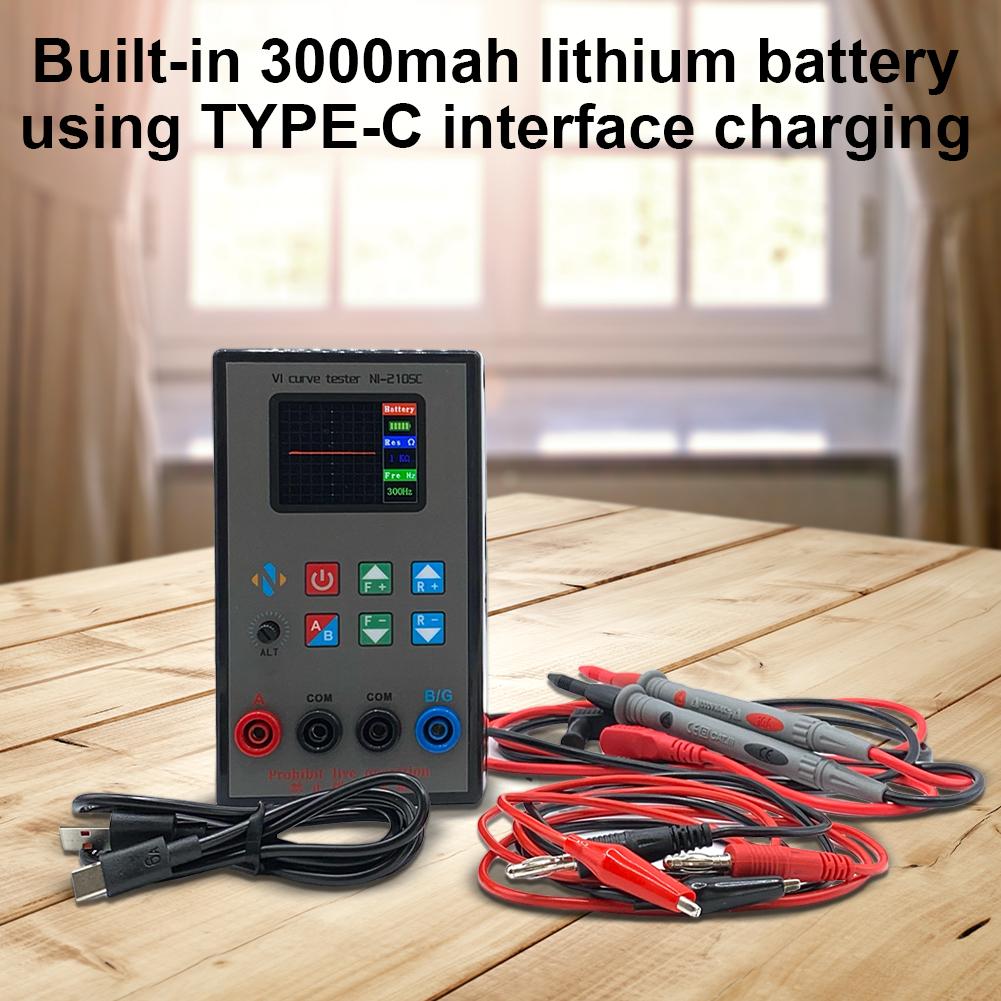 Двухканальный тестер кривой VI, 18-ступенчатый частотно-регулируемый тестер печатной платы, двухканальный тестер кривой VI, тестер ASA