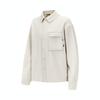 Comfortable Loose Casual Solid Color Jacket Men Jackets Off-White HF0133-104