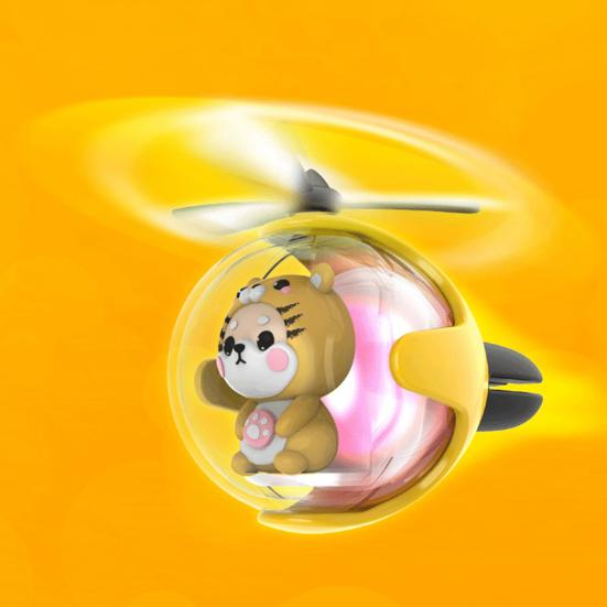 Автомобильный освежитель воздуха со светодиодной подсветкой, работающий от батареек, универсальный ароматический диффузор с ароматическими таблетками, украшение для вентиляционного отверстия автомобиля