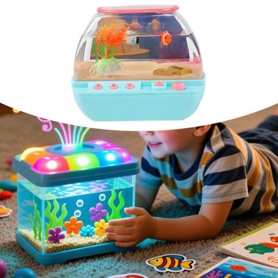 Игрушка для аквариума для машинного веселья Прочная Креативная Развивающая Игровой набор для аквариума Малыши Дети
