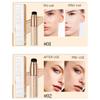 Liquid Concealer with Brush Hydrating Foundation Makeup Oil-control Non-removal of Makeup Skin-friendly BB Cream Foundation Liquid Covers Blemishes