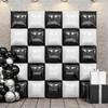 25Pcs Square Foil Metallic Balloons Double Sided Balloon Wall Tunnel Wedding Graduation Backdrop Arch Garland Kit for Birthday Party