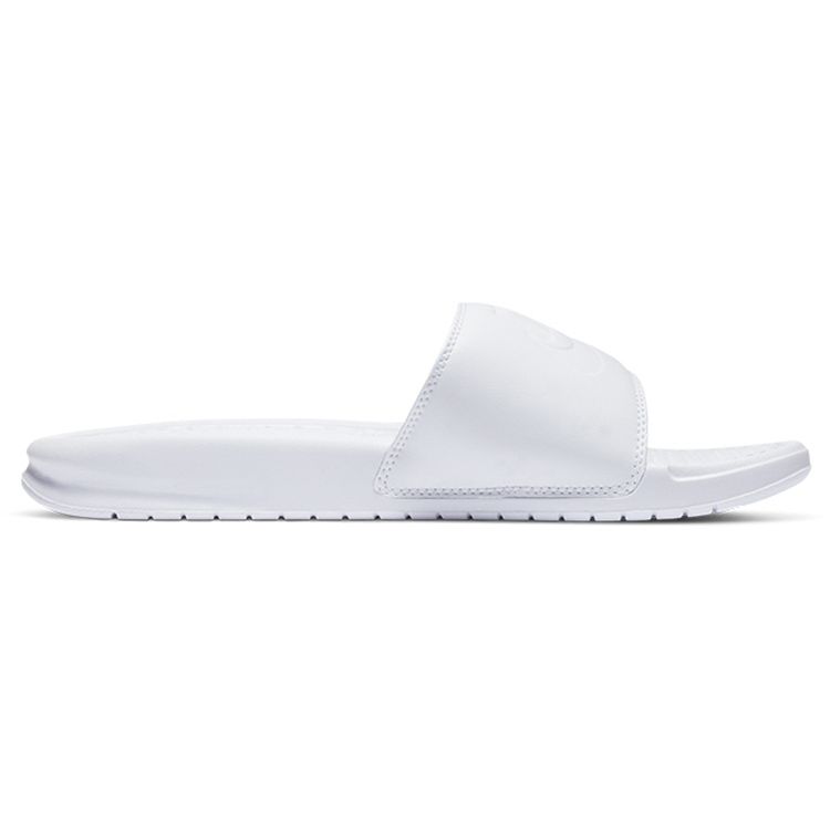 Nike Кроссовки Benassi JDI Slide Triple White Women 343881-115