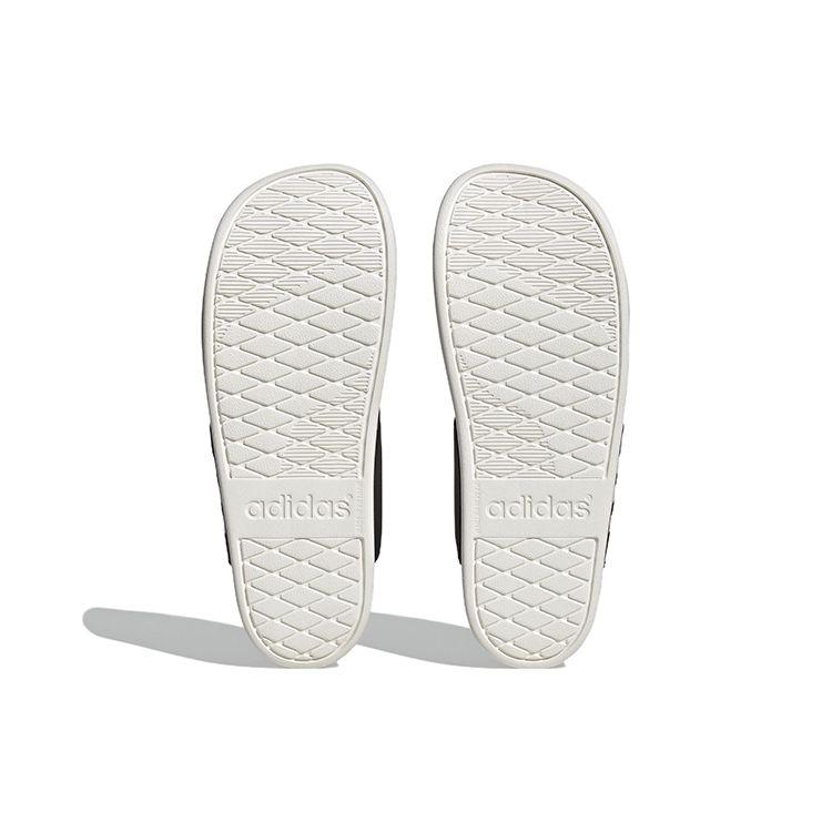 Adidas Adilette Comfort Flip Flop Black White Women Sneakers Core-Black Cloud-White HQ4458