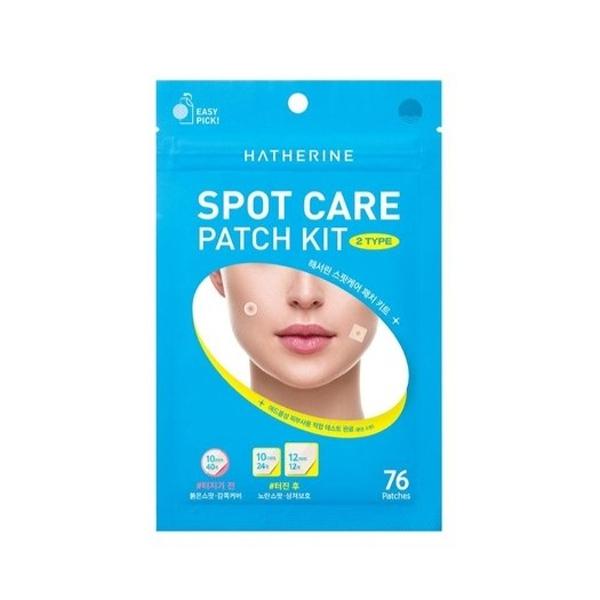 HATHERINE Spot Care Patch Kit (2 Types Spot Patch Duo) 76 Patches