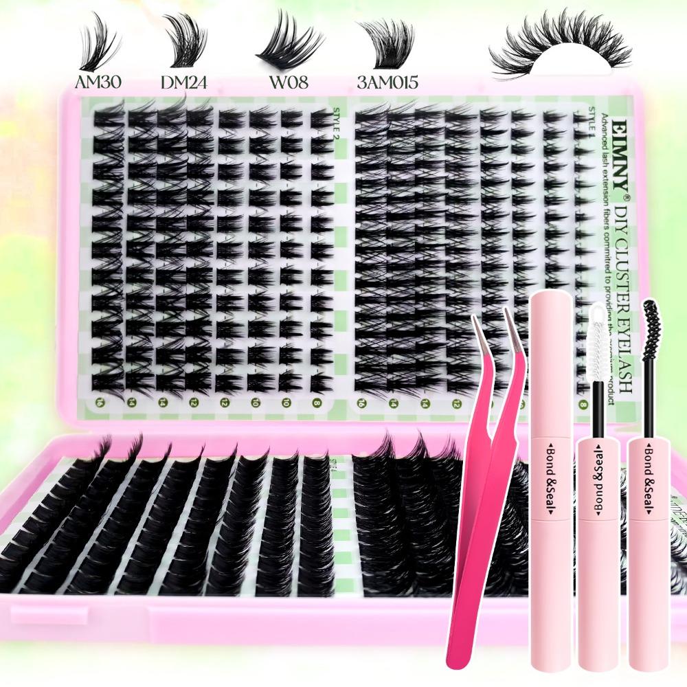 8-16mm Length False Eyelashes Natural Look Fake Eyelash DIY Lash Extension Kit Eye Lash Extension