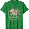 Boho Elephant Strength and Resilience Affirmation T-Shirt