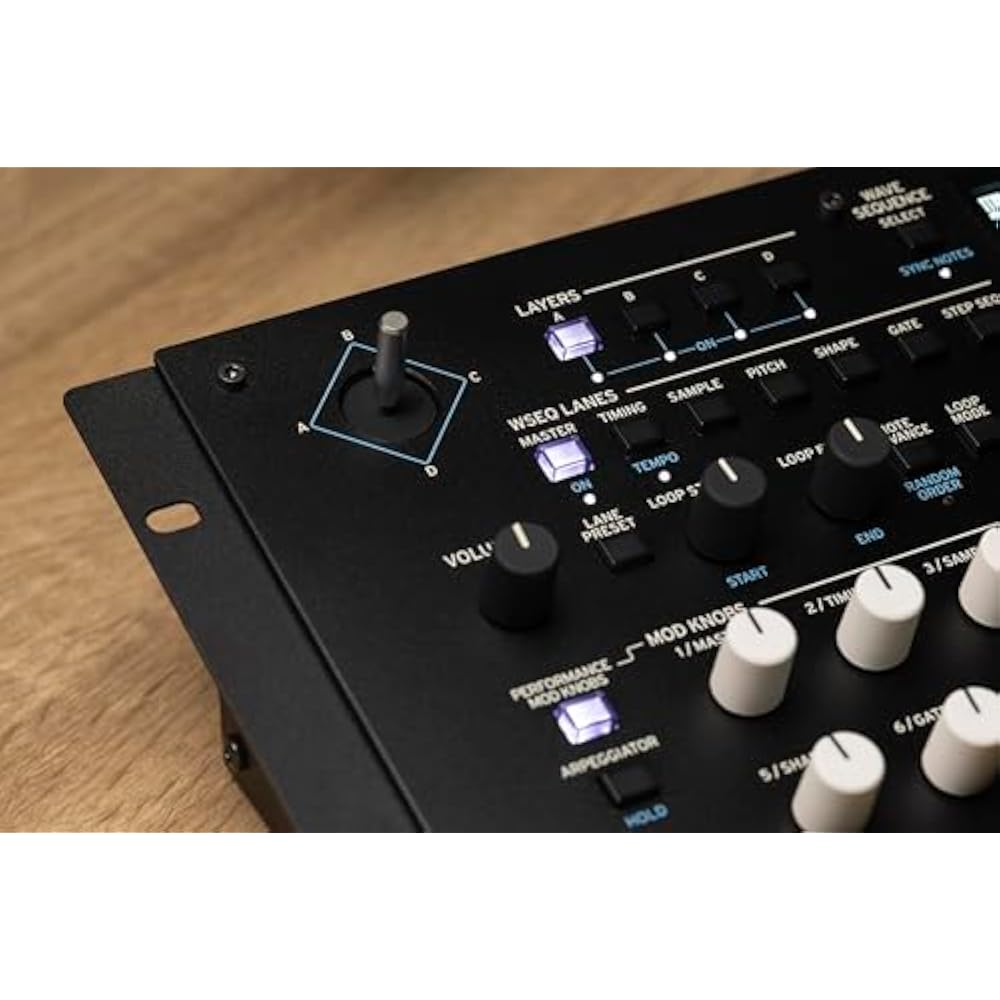KORG synthesizer wave state module KORG wavestate module WAVE SEQUENCING SYNTHESIZER sound source