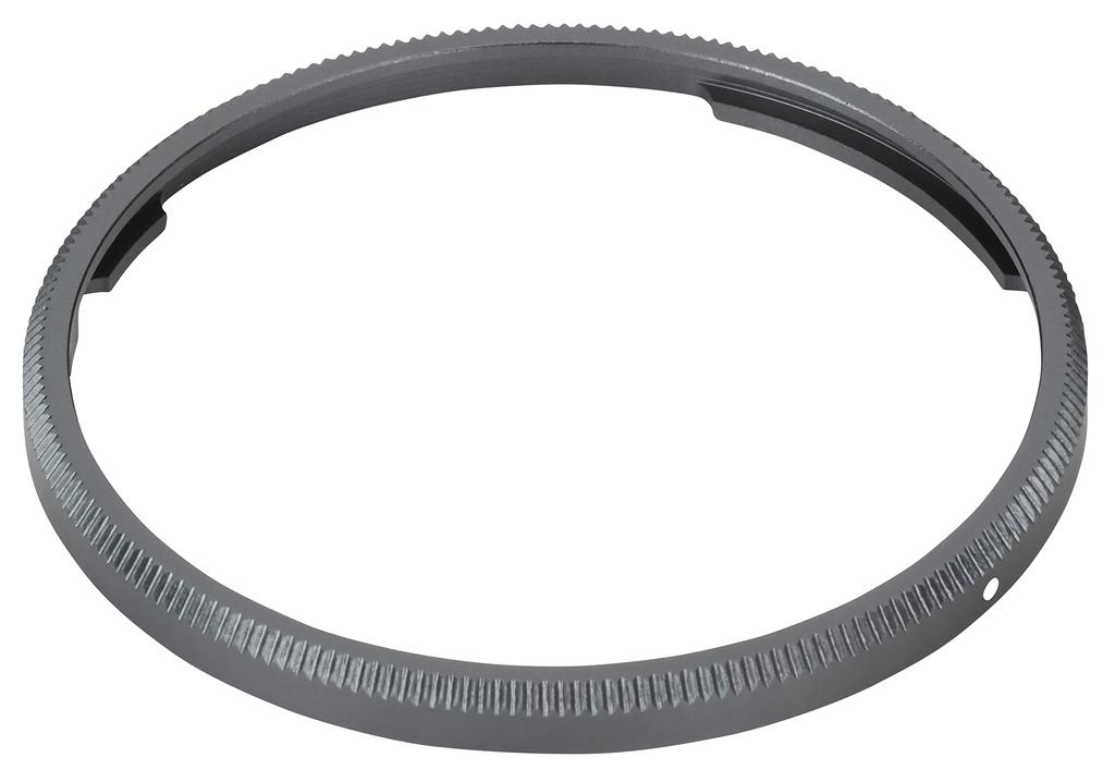 NinoLite Ring Compatible with GRIII and Replacement Ring Cap to Stylishly Customize Your Camera (NinoLite) Cap, Gray, GR3,