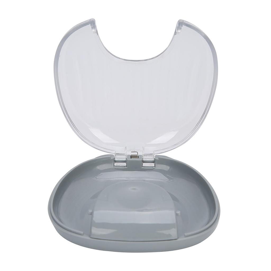 Orthodontic Retainer Case Portable Waterproof Mouthpiece Denture Box Container