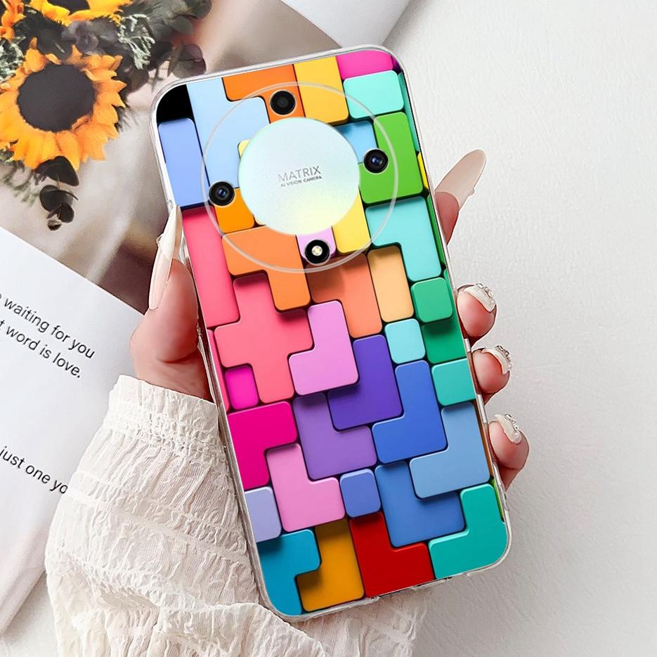 Чехол для Honor Magic6 Lite Чехол для HonorX9B ALI-NX1 С рисунком крутого дракона Мягкий силиконовый чехол для Honor X9B Magic 6 Lite Fundas Coque