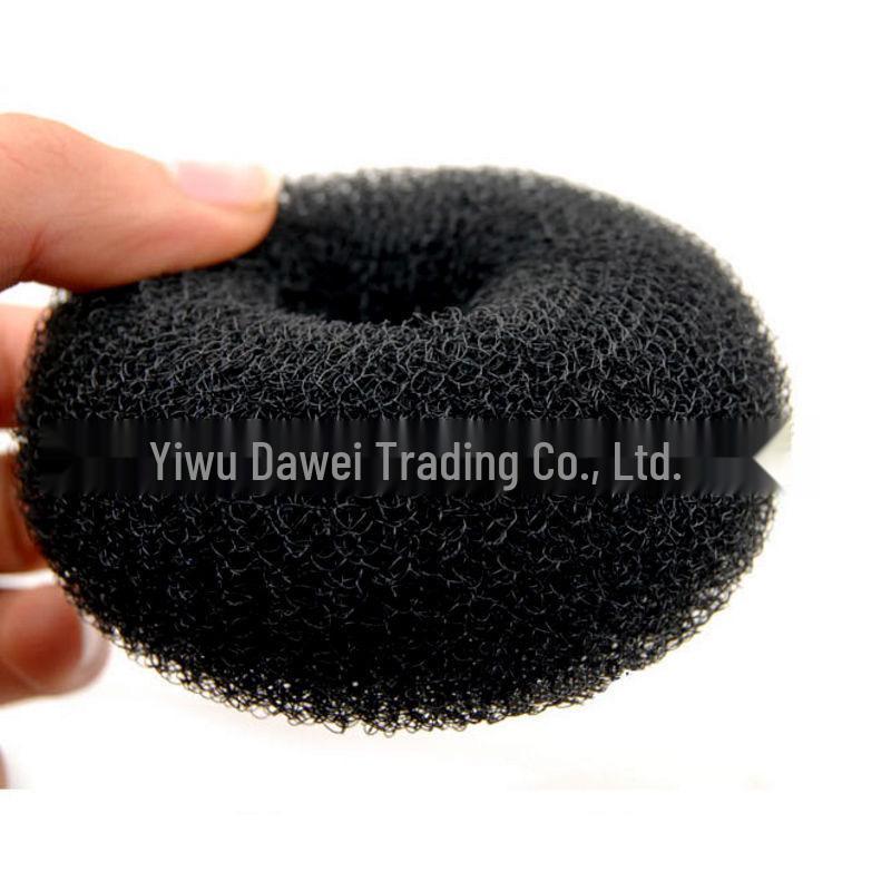 Женский инструмент для укладки небрежного пучка-гульки - Пушистый бублик для волос