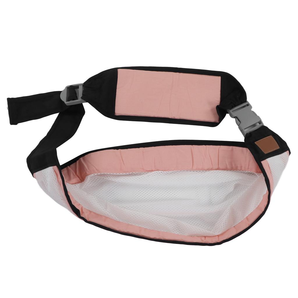 Baby Sling Carrier Multifunctional Foldable Ergonomic Breastfeeding Wrap for Baby Infant Pink