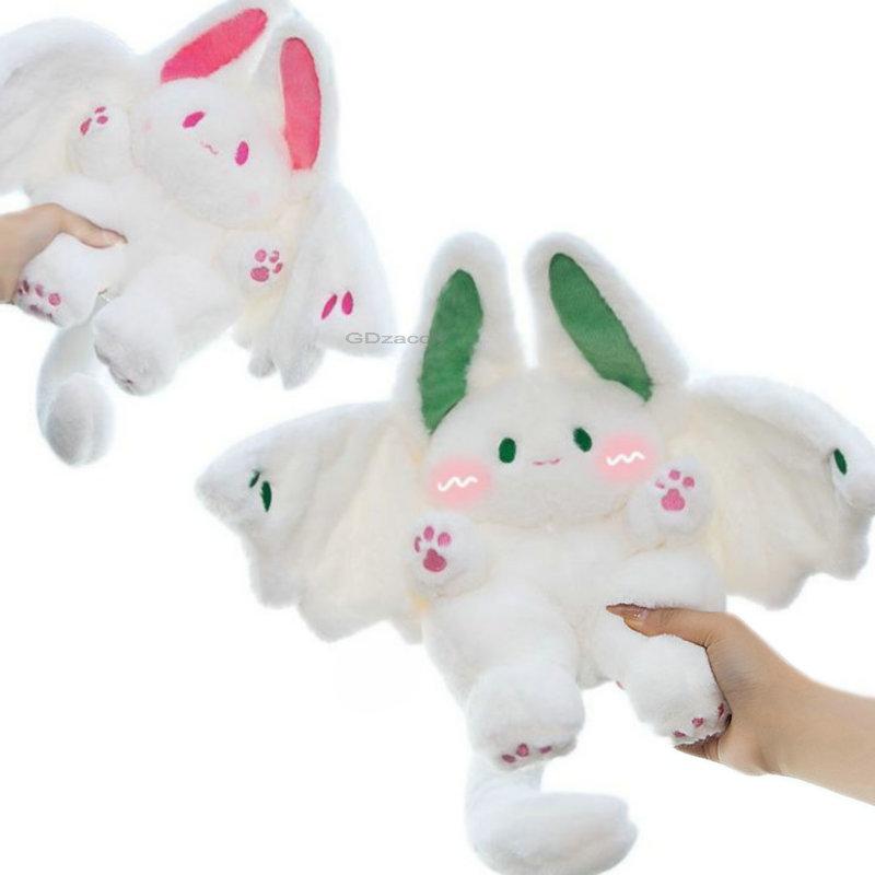12-45cm 1pc Spirit Rabbit Plush Bat Bunny Toy Stuffed Manta Aniamls Plushie Anime Doll Creative Kids Girl Birthday Gift
