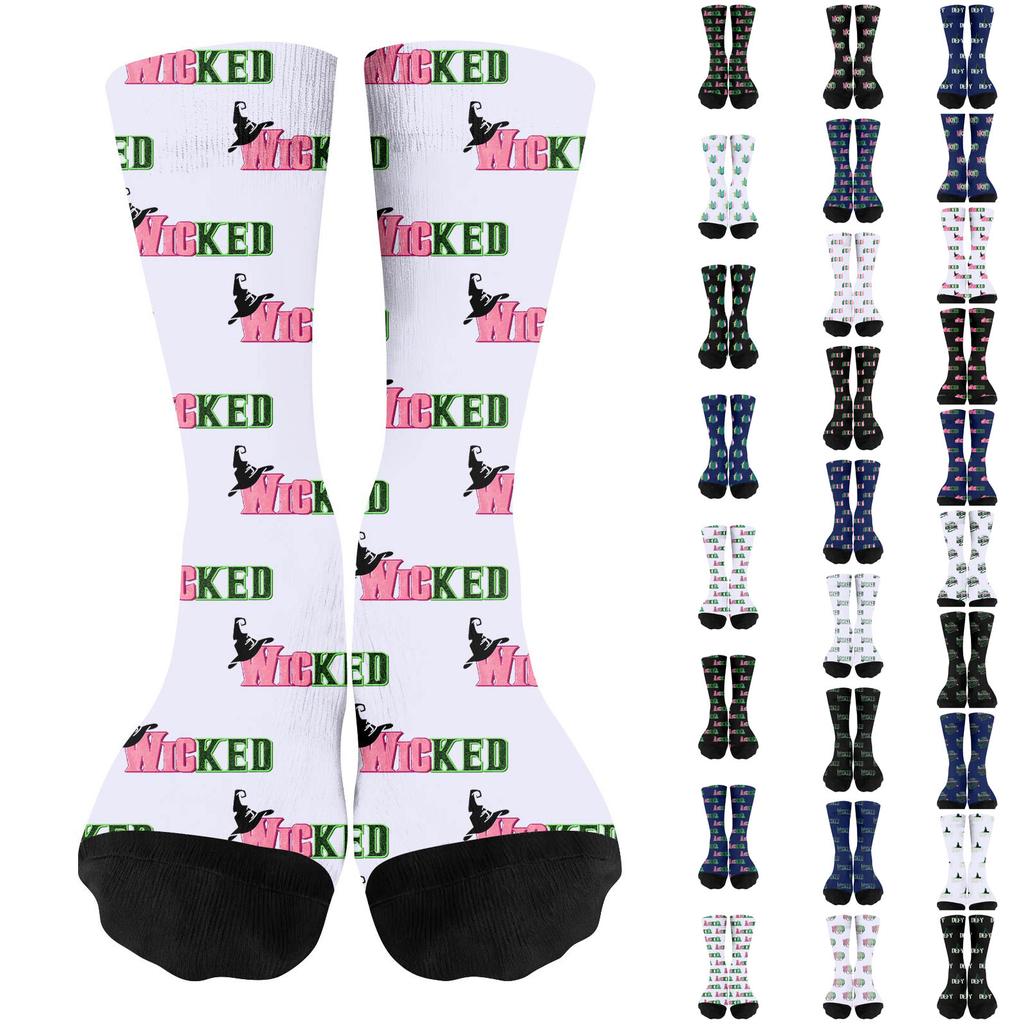 Cute And Playful Socks Mid-Calf Socks Long Socks Printed Socks