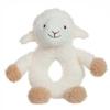 Apricot Lamb Velvet Rattle Soft Baby Stuffed Animal Rattle Toy for Boys and Girls, Lovely for Newborns (0-3 Months, 0-6 Months+), 12cm