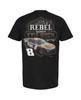 Racing Fan T - Shirt: Rebel Bourbon & Kyle Busch Design Cool NASCAR Vibe Unisex Short Sleeve T-shirt High Quality Graphic T