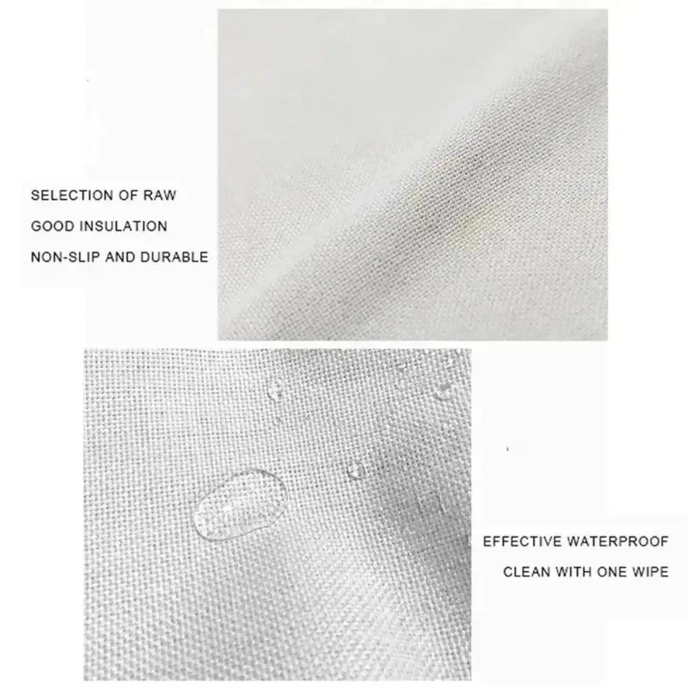 Рождественская скатерть на стол Красная Зеленая Белая Праздничная Праздничная Подставка для рождественского ужина Праздничный стол Зимняя вечеринка Рождественский декор