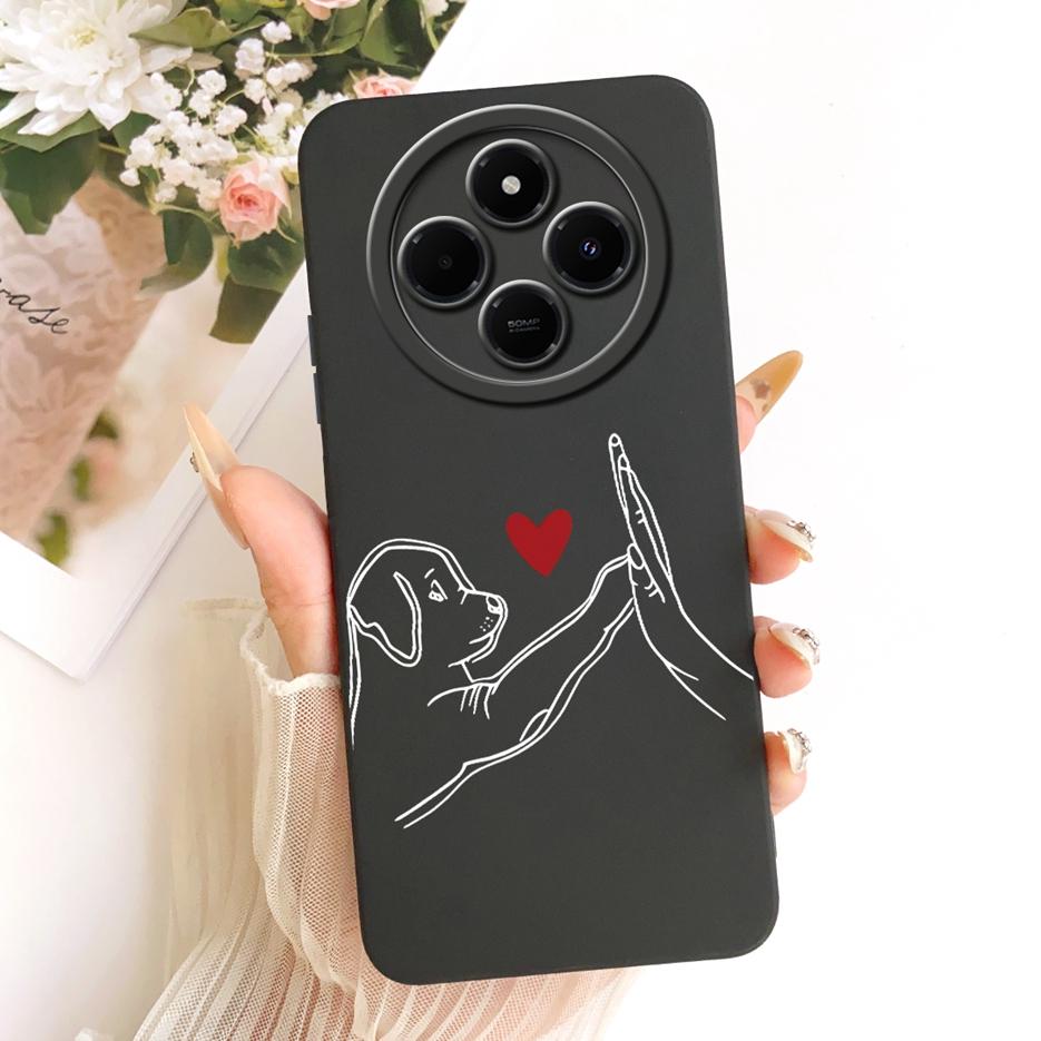Чехол для Xiaomi Redmi 14C PocoC75 Милый Мультяшный Кролик Защитный Чехол для Телефона Для Xiaomi Poco C75 C 75 Redmi14C Мягкий Чехол