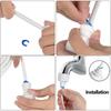 Universal Water Supply Kit Filter System Connection Kit Plastic Home Appliance Water Hose Suitable for Refrigerators