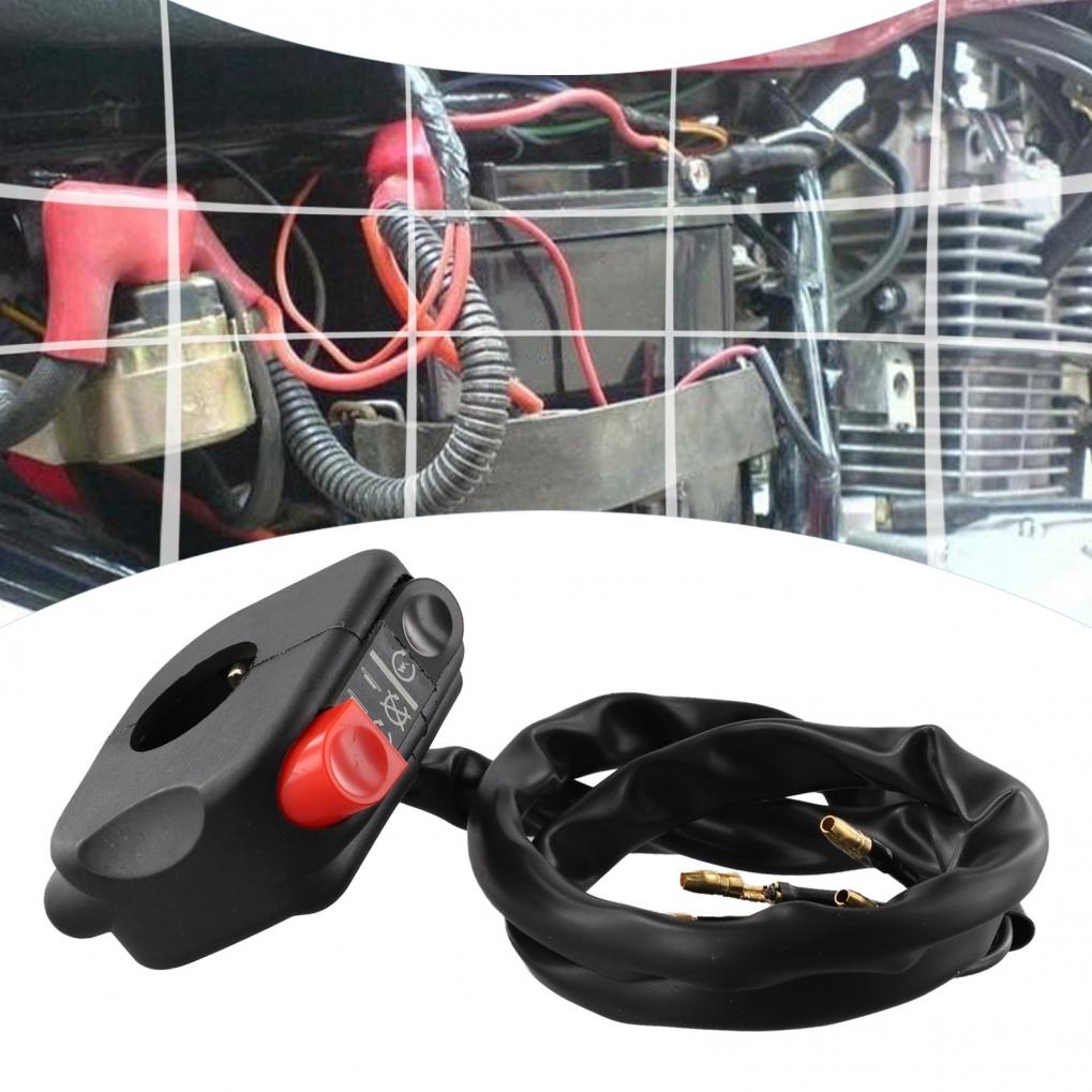 Practical and Reliable Motorbike ATV Handlebar Mount Start Stop Kill Switch