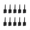 10 Pieces Target Pins Nail Supplies 5.5x1.9cm Black