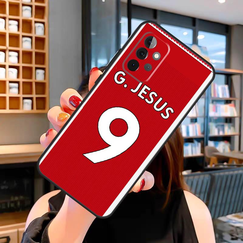 Чехол для футболиста (имя и номер) для Samsung Galaxy A14 A34 A54 A52S A12 A22 A32 A52 A72 A13 A33 A53 A73 A31 A51 A71