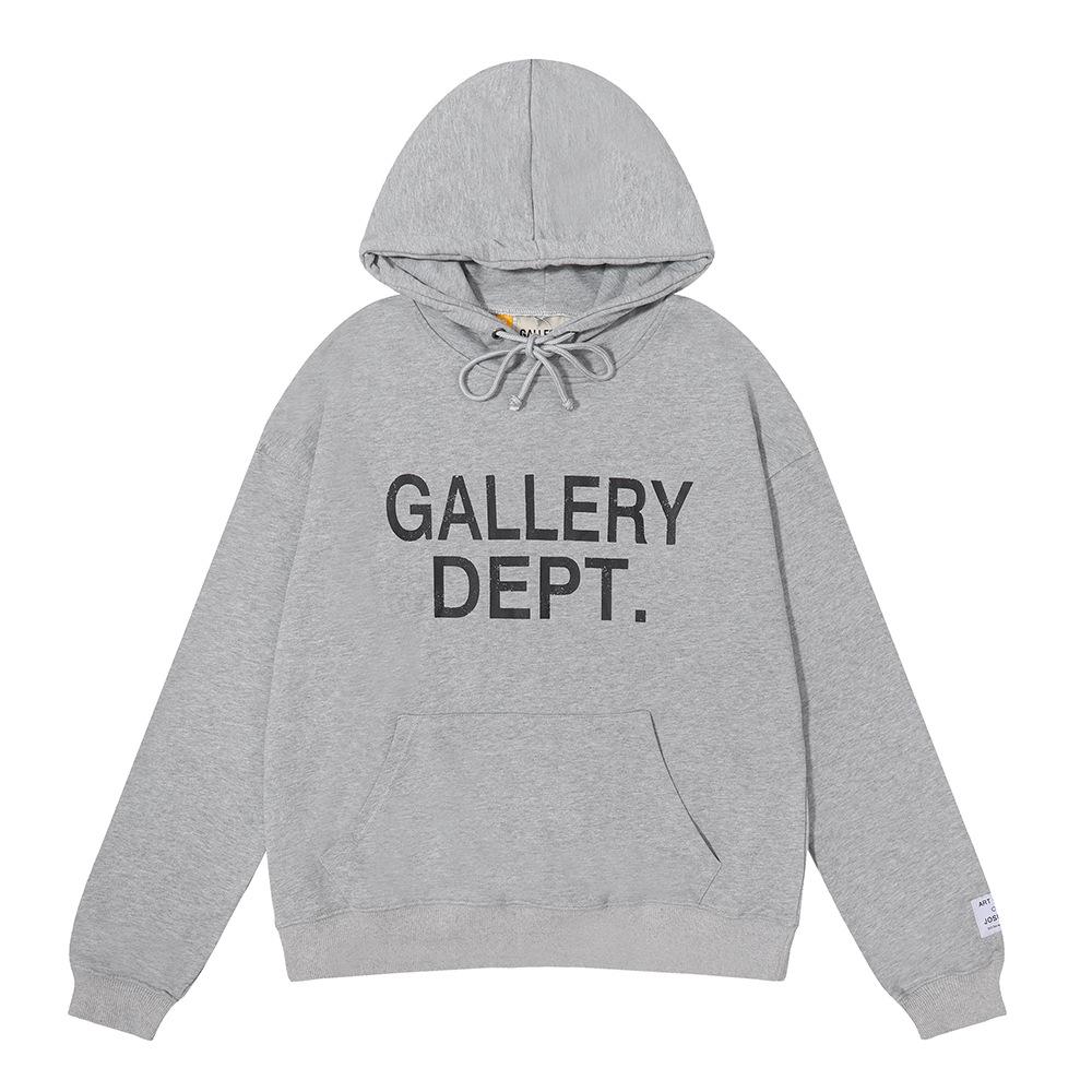 Худи Gallery Dept Limited Edition с ручной росписью в виде брызг - Стиль Джеймса